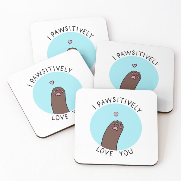 Item preview, Pawsitively Love You designed and sold by WitchGalaxy.