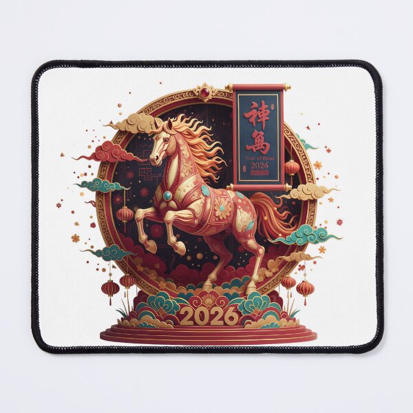 Item preview, 3D Papercut Year of the Horse 2026 – Festive Lunar Zodiac designed and sold by pngartpl.