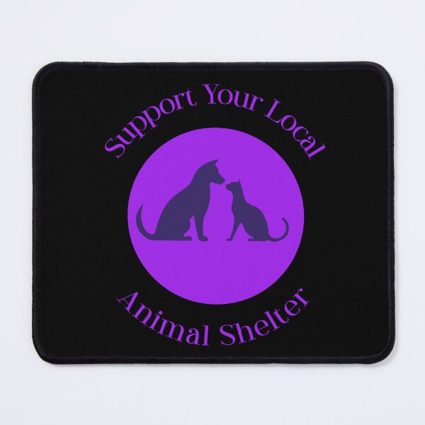 Item preview, Support Your Local Animal Shelter – Dog and Cat Silhouette Rescue Design. designed and sold by TBWCREATIONS.