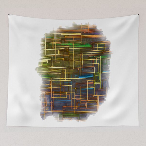 Item preview,  Neon Pathways designed and sold by Anas Arts.