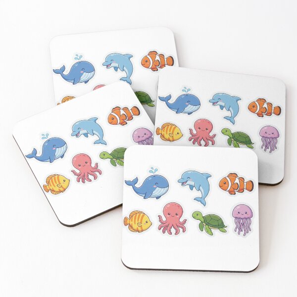 Item preview, Cute Ocean Budies designed and sold by SiksisArt.