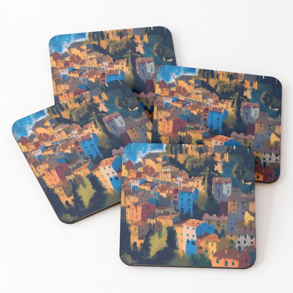 Item preview, Villlage scene  designed and sold by MidnightARTing.