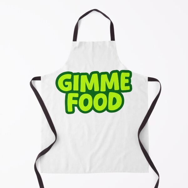 Item preview, Gimme Food, Green Outline designed and sold by Memes N Lore .
