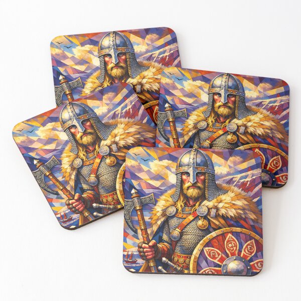 Item preview, Viking Warrior – Norse Legend Art designed and sold by EASNFTCOL.