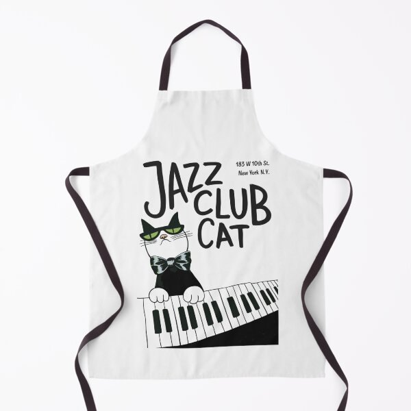 Item preview, Jazz Club Cat – Funny Jazz Music | Cool Cat Piano Graphic designed and sold by paulo silveira.