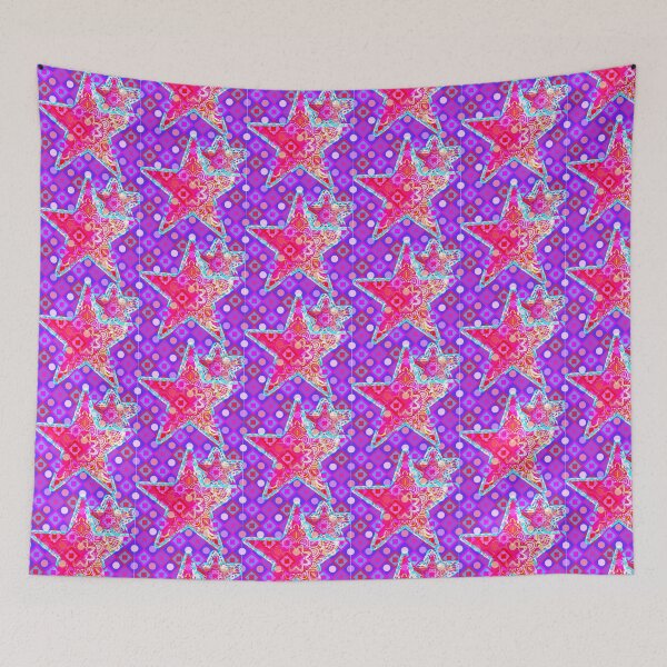 Item preview, Colorful Star 2 – Bright Cosmic Starburst Pattern Art designed and sold by Brooklyn Hearty.