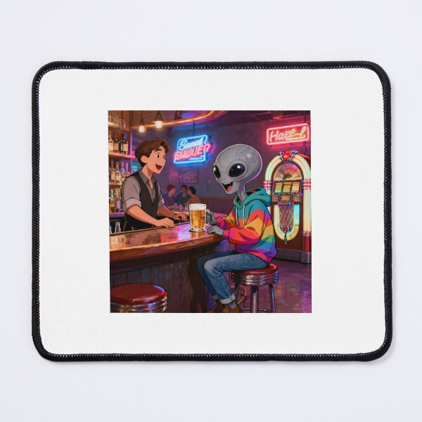 Item preview, Alien and beer designed and sold by Junior8902.