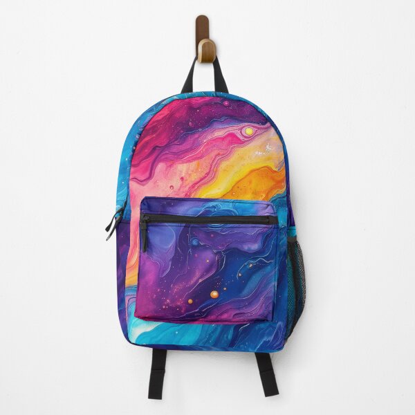 Item preview, Abstract Acrylic Paint Rainbow Colors designed and sold by BluePlanet.