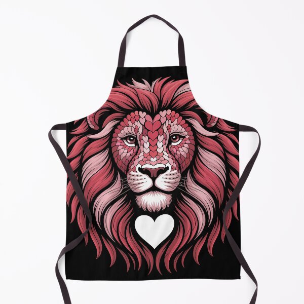 Item preview, Majestic Lion Head Heart Mosaic Valentine Art designed and sold by sky11PP.