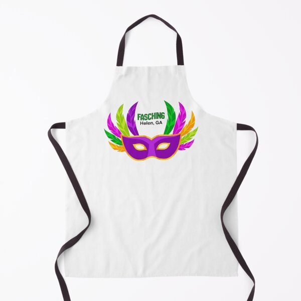Item preview, Fasching Helen GA | Purple & Gold Carnival Mask for German Mardi Gras Celebration designed and sold by greenomen.