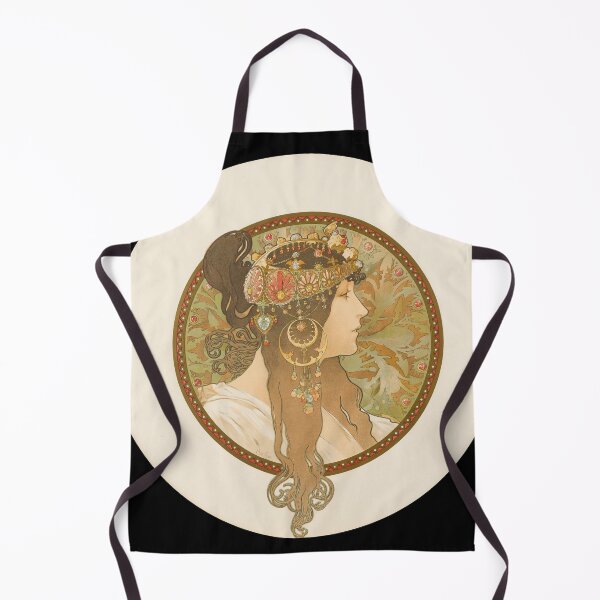 Item preview, Têtes Byzantines (Brunette) (Alphonse Mucha, 1897) designed and sold by Matthew Kinnersly.