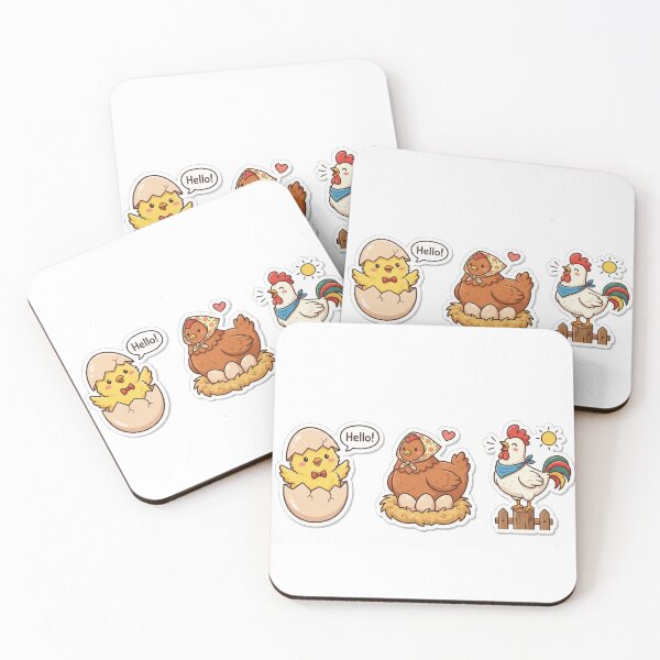 Item preview, Cute Chicken designed and sold by SiksisArt.