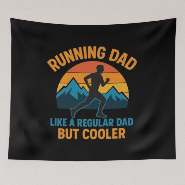Item preview, Running Dad Like A Regular Dad But Cooler  designed and sold by Meryem Mamouni.