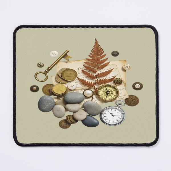 Item preview, Vintage Treasures Collage - Dark Academia Aesthetic designed and sold by Dakson Design - Fantasy Art.