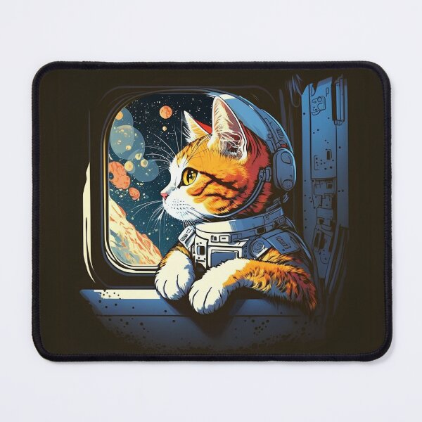 Item preview, Space Cat  designed and sold by CleverCulture.