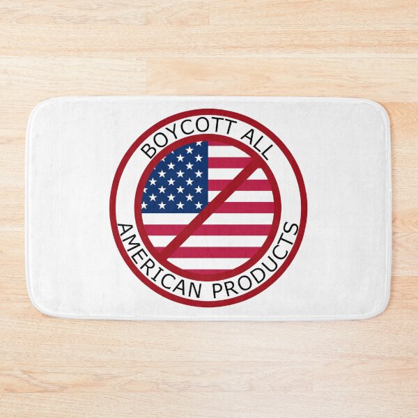 Item preview, Boycott All American Products designed and sold by IKDG.