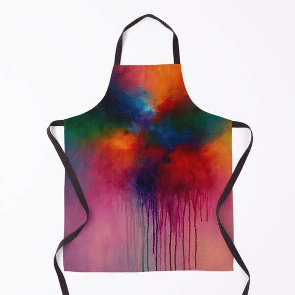 Item preview, Chromatic Cascade - Abstract Drip Painting designed and sold by Joey Santiago.