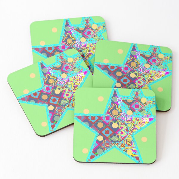 Item preview, Color Star – Retro Arcade Cosmic Geometric Graphic designed and sold by Brooklyn Hearty.