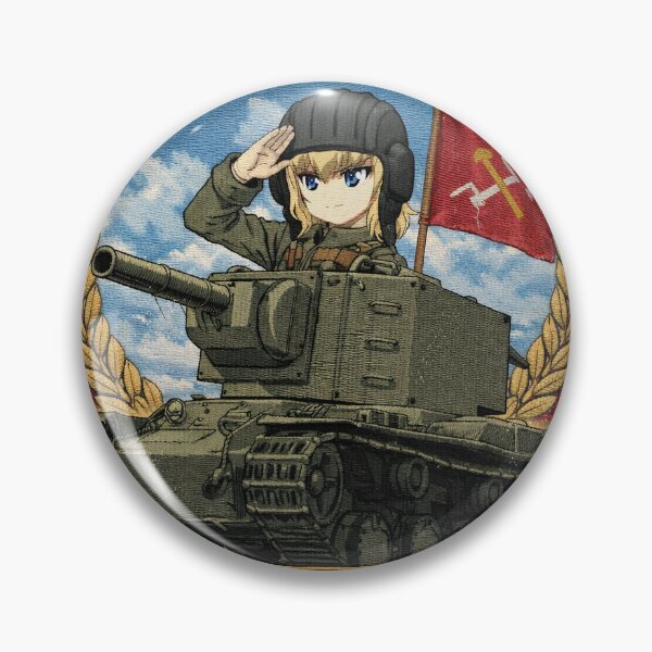 Item preview, Pravda Girls High School – Patch (Girls und Panzer) designed and sold by Sora Design.