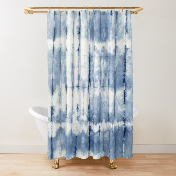 Indigo Shore Shower Curtain