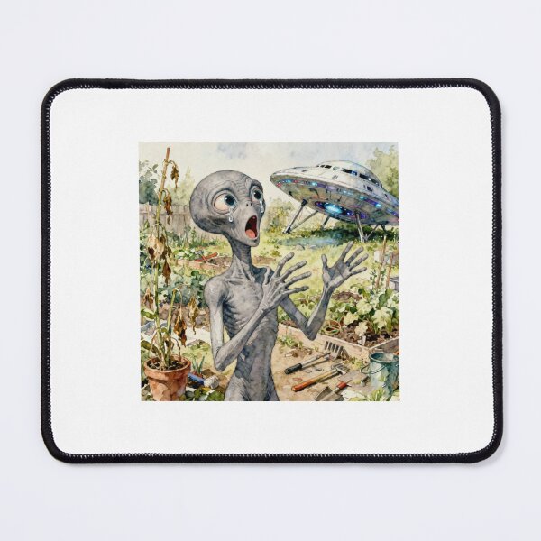 Item preview, Alien in the Garden designed and sold by Junior8902.