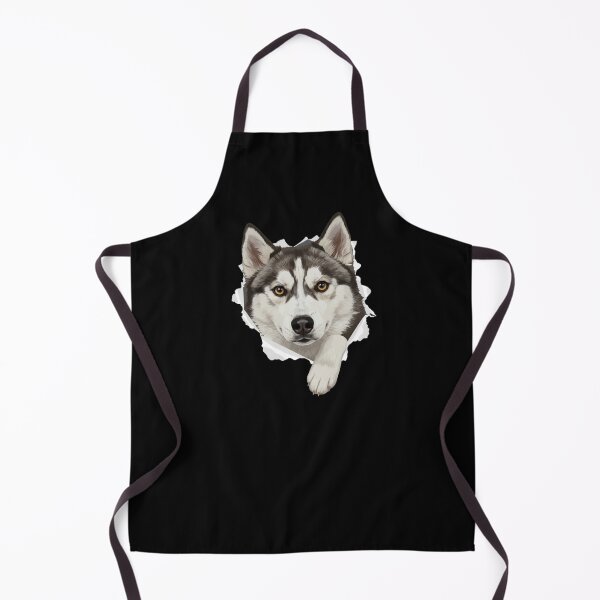 Item preview, Husky Dog Rips Through Torn Paper Funny Pet Lover designed and sold by salmzouriart.