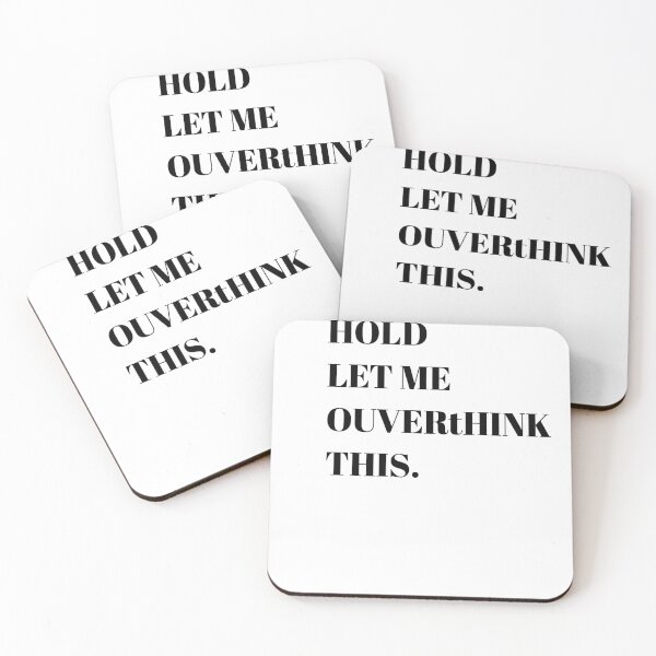 Item preview, Hold On Let Me Overthink designed and sold by Maghribiking.