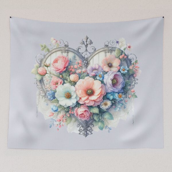 Item preview, Enchanted Floral Heart designed and sold by Dawne's Designs.