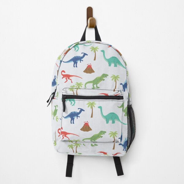 Item preview, Colorful Hand-drawn Dinosaurs on white designed and sold by Brianaidesigns.