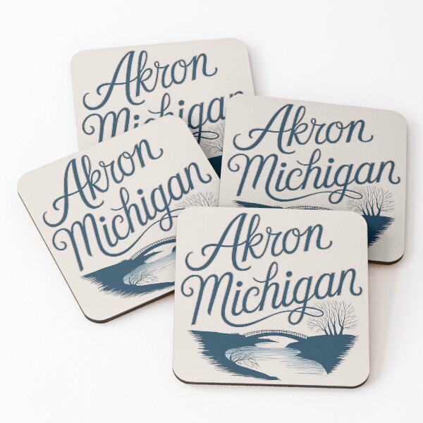 Item preview, Akron, Michigan, Akron MI, Akron Michigan designed and sold by MoMidoStore.