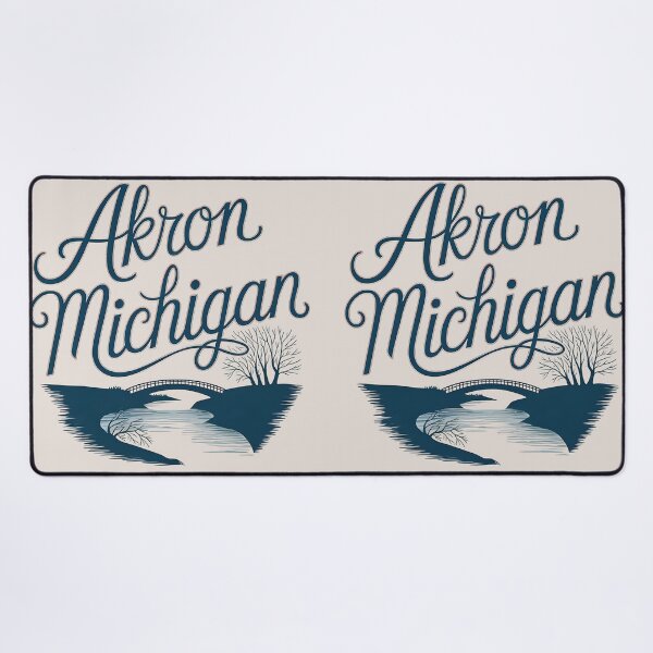 Item preview, Akron, Michigan, Akron MI, Akron Michigan designed and sold by MoMidoStore.