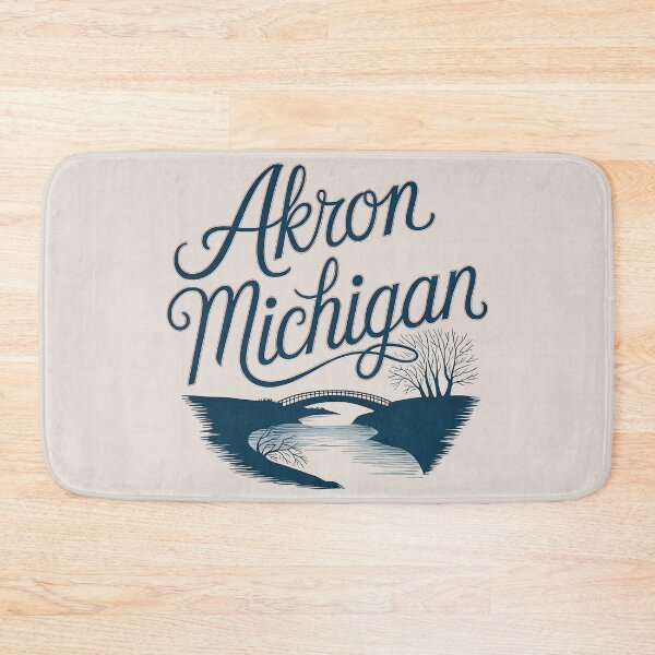 Item preview, Akron, Michigan, Akron MI, Akron Michigan designed and sold by MoMidoStore.