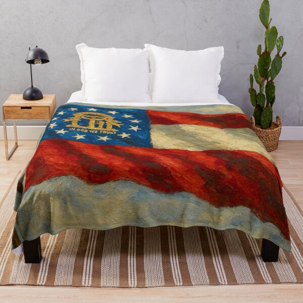 Artikelvorschau, Flagge des US-Bundesstaates Georgia entworfen und verkauft von TinCatOutPost.