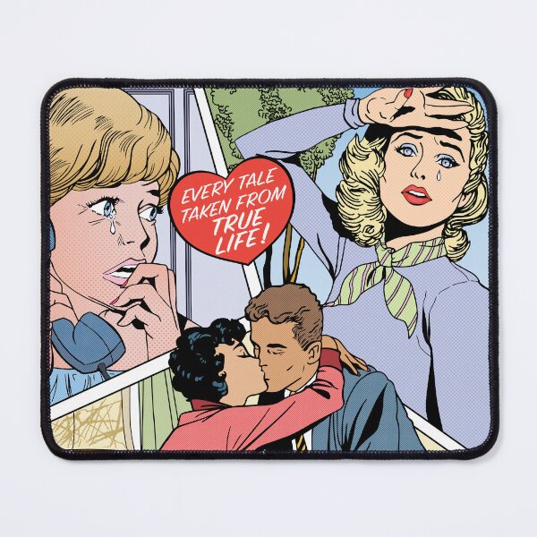 Item preview, True Confessions - Comic Art designed and sold by GrayHareCards.