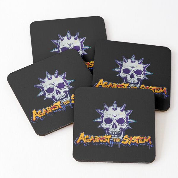 Item preview, Against the System – Punk Skull Street Art Design designed and sold by GreennieArt.
