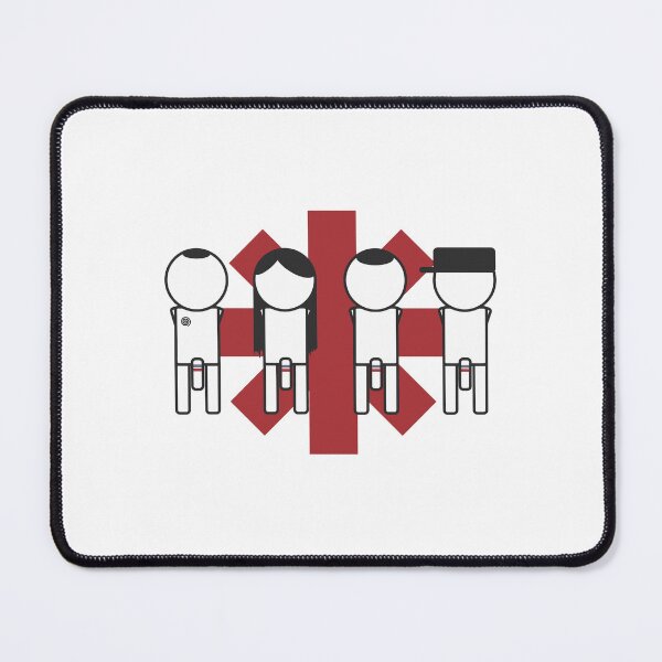 Item preview, Red Hot Chili Peppers Minimalist Band Icon Illustration designed and sold by jodieacartwa.
