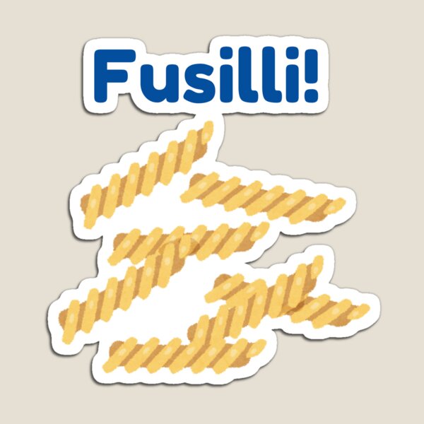 Item preview, Fusilli! Graphic designed and sold by lindseyjoreen.