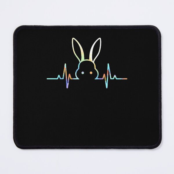 Item preview, Bunny Heartbeat EKG Easter Bunny designed and sold by salmzouriart.