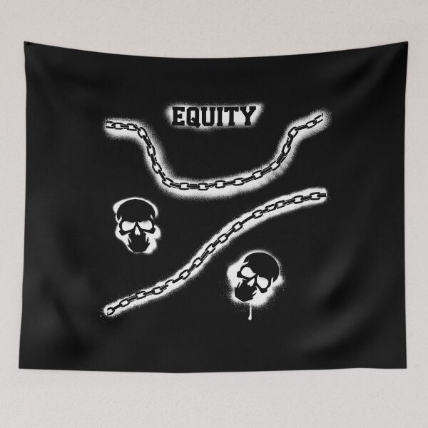 Item preview, Cyber Equity Skulls and Chains designed and sold by Krasnovaovaova.