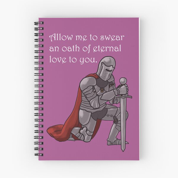 Item preview, Valentine knight oath of eternal love designed and sold by Annstromonalwinkle.