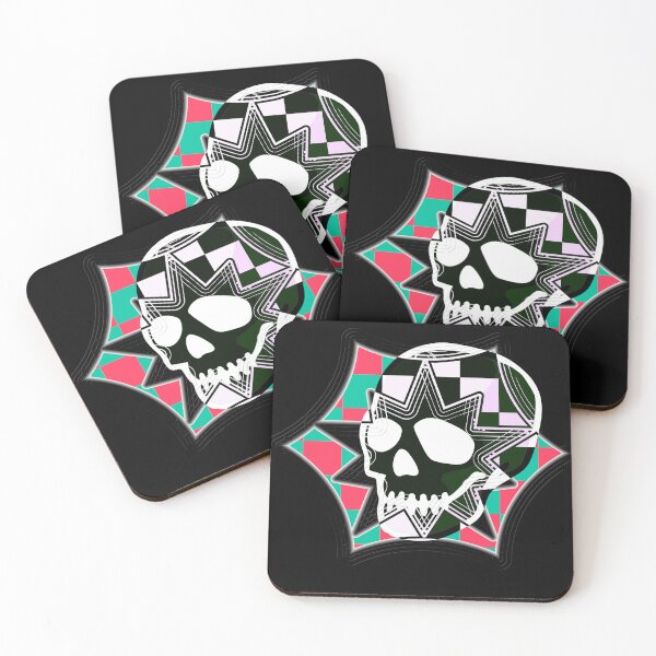 Item preview, Star Skull in Hexagon – Surreal Cosmic Skull Geometry Art designed and sold by Brooklyn Hearty.