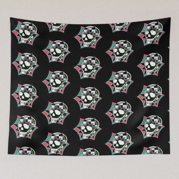 Item preview, Star Skull in Hexagon – Surreal Cosmic Skull Geometry Art designed and sold by Brooklyn Hearty.