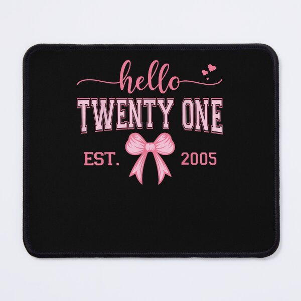 Item preview, Hello Twenty One Est 2005 Birthday Girl designed and sold by salmzouriart.