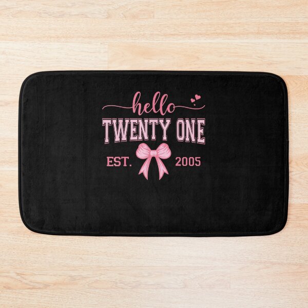 Item preview, Hello Twenty One Est 2005 Birthday Girl designed and sold by salmzouriart.