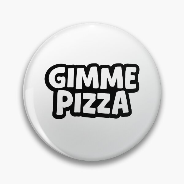 Item preview, Gimme Pizza, Outline designed and sold by Memes N Lore .