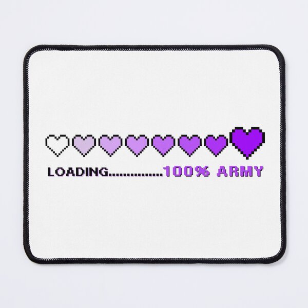 Item preview, BTS Army Purple Hearts 8th member designed and sold by HotChicken7.