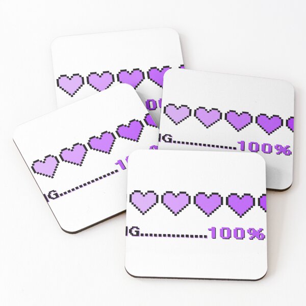 Item preview, BTS Army Purple Hearts 8th member designed and sold by HotChicken7.