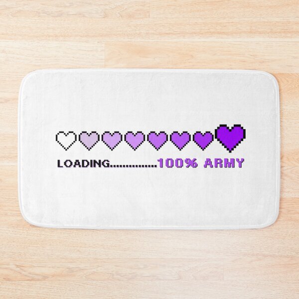 Item preview, BTS Army Purple Hearts 8th member designed and sold by HotChicken7.