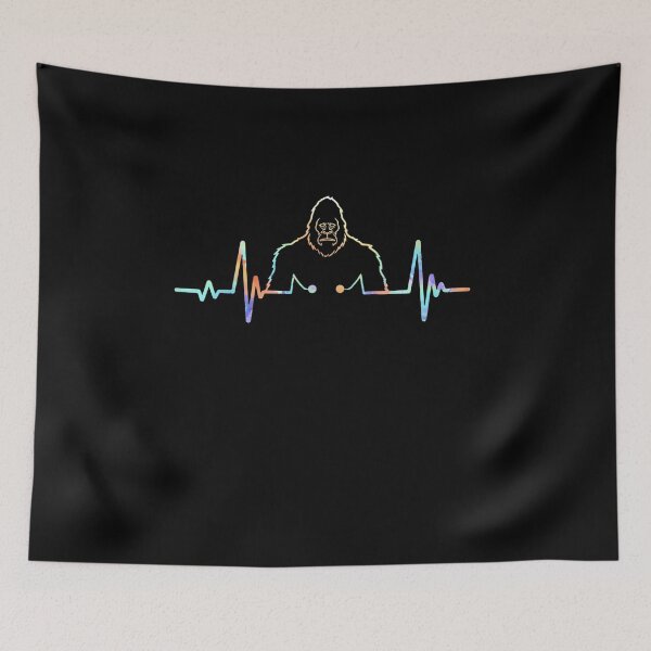Item preview, Bigfoot Heartbeat EKG Drummer Music designed and sold by salmzouriart.
