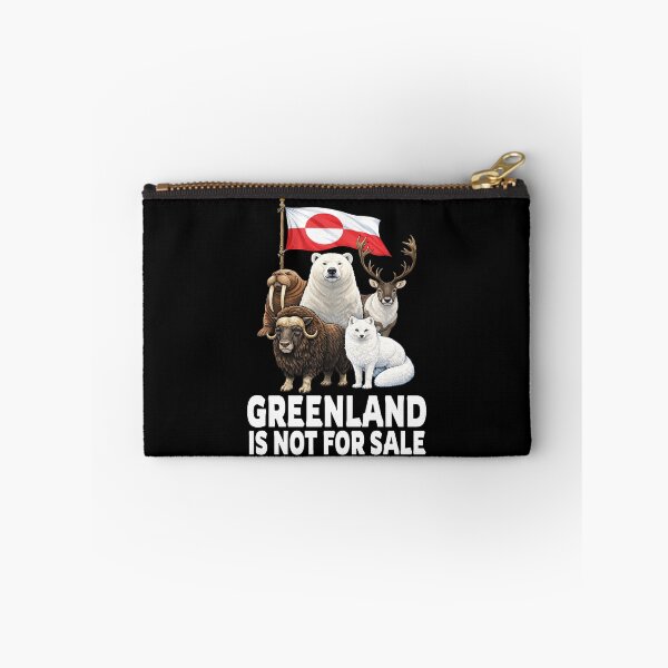 Item preview, Greenland Is Not For Sale Greenland Island Flag Bear Kalaallit Denmark Anti Trump Support Greenland designed and sold by wtfbba.